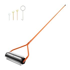 Lake Weed Roller, 14.1 ft Stainless Steel Lake & Pond Weed Removal Tool, Muck Razer Aquatic & Sludge Tiller, Rid Roots and Muck Buildup