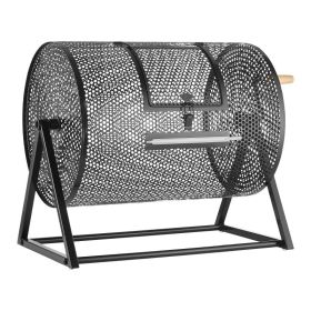 Raffle Ticket Spinner, 16.1" X 11.9" Holds 5000 Tickets Or 200 Ping Pong Balls, Raffle Drum Lottery Spinning Cage With Reinforced Handle, Stable (Option: default)